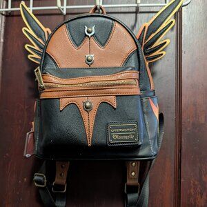 RARE Loungefly Special Edition Overwatch Halloween Witch Mercy Mini Backpack